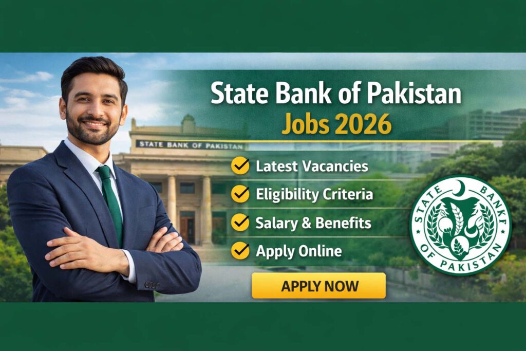 State Bank of Pakistan Jobs 2026 – Central Bank Jobs | Apply Online