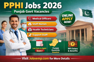 PPHI Jobs 2026 Advertisement – Online Apply for Punjab Govt Vacancies