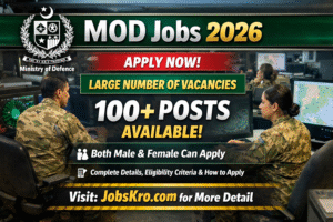 MOD Jobs 2026 | Ministry of Defence Online Apply | Latest Advertisement