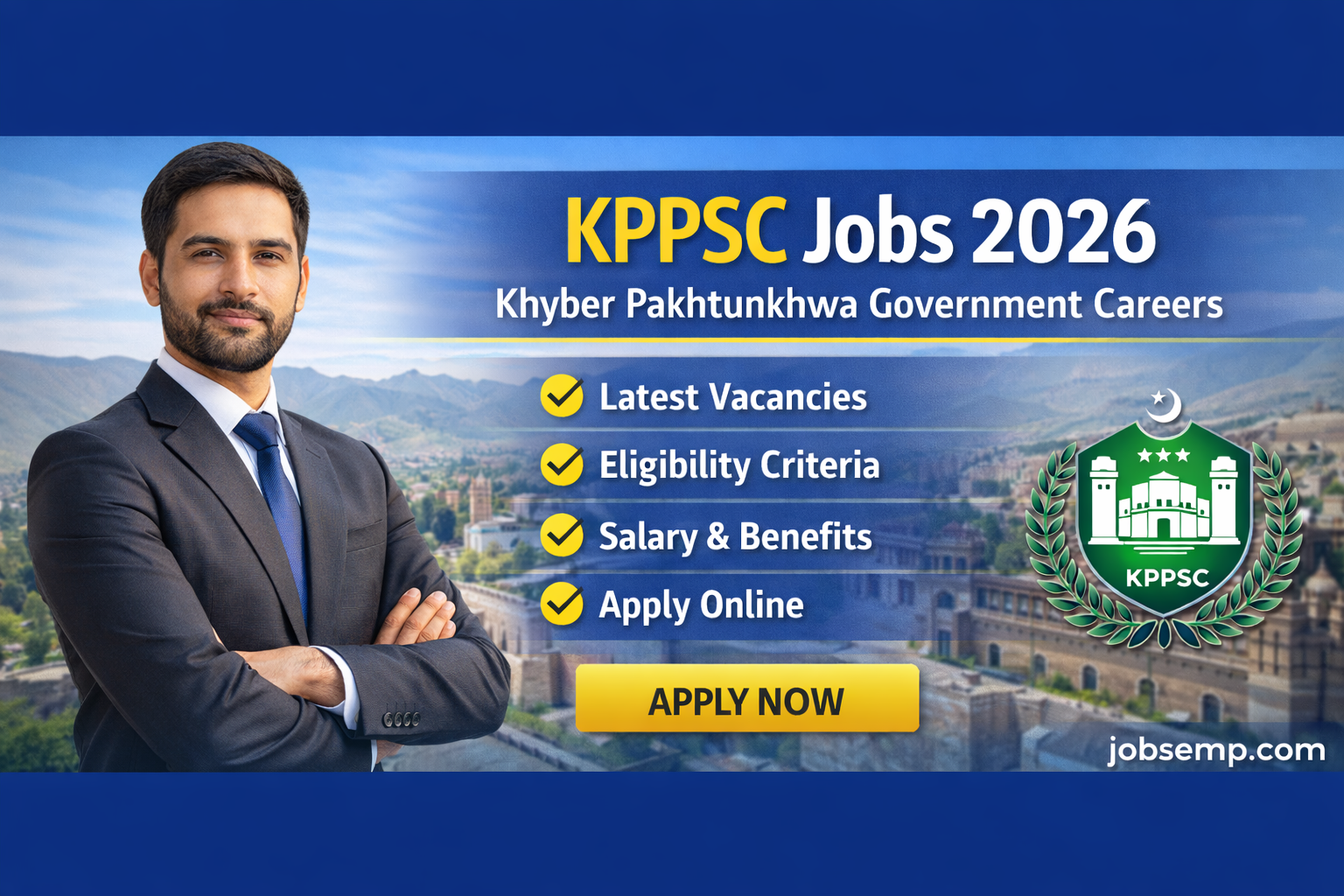 KPPSC Jobs 2026 – Latest KPK Public Service Commission Online Apply