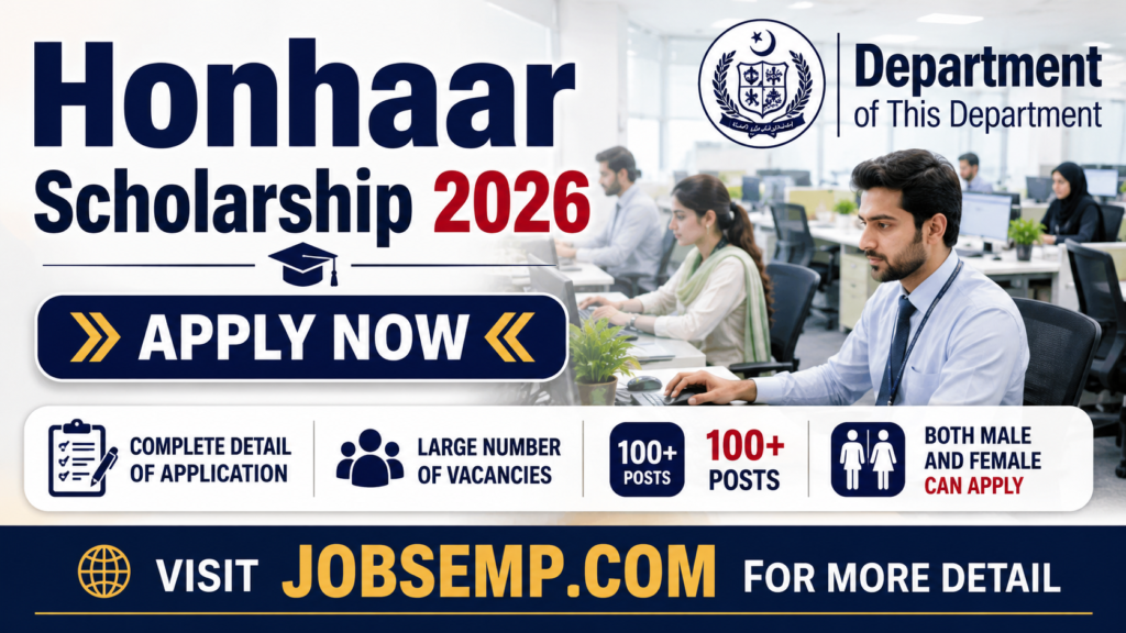 Honhaar Scholarship 2026