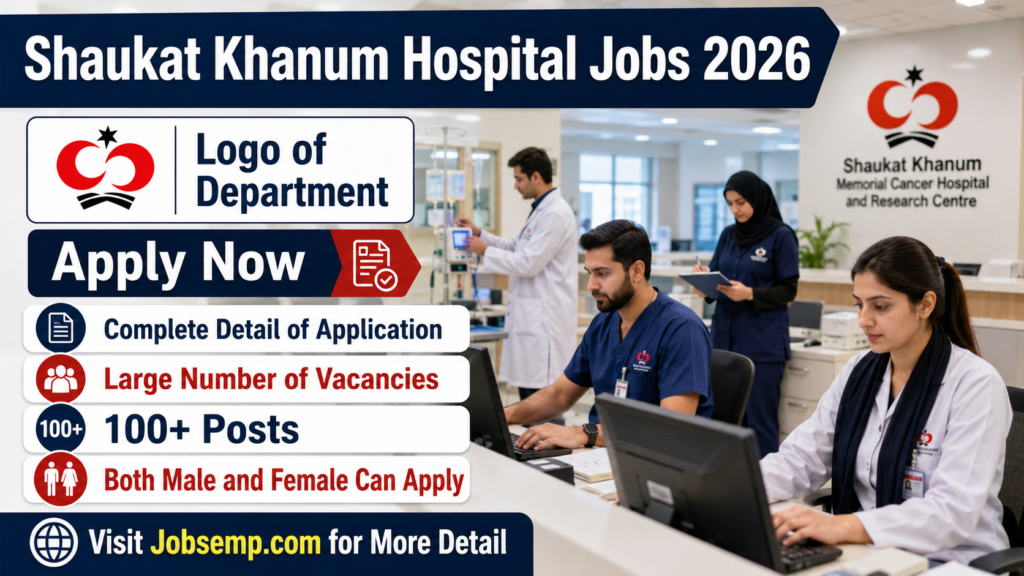 Shaukat Khanum Hospital Jobs 2026 – Latest Advertisement | Online Apply Now